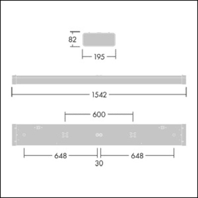 Thorn LED-Anbauleuchte 840 COLLEGE2 #96800165