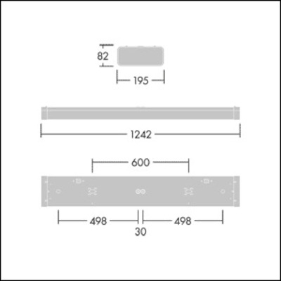 Thorn LED-Anbauleuchte 840 COLLEGE2 #96800341
