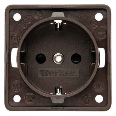 Berker Schuko-Steckd.br m.Schraubklemmen 941952501
