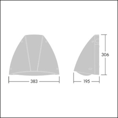 Thorn LED-Wandleuchte 827/830/840 PIAZZA 3 #96800094