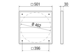 Maico Verschlussklappe Nennweite 450 AS 45 Ex