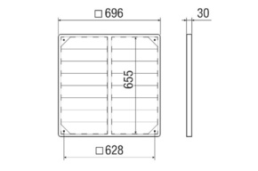 Maico Verschlussklappe Nennweite 650 AS 65 Ex