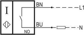 Schmersal Näherungsschalter induktiv IFL 10-180-10