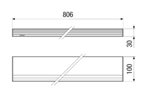 Maico Fensterventil-Innenteil AL-dB 800-I-G