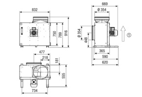 Maico Schallgedämmte Abluftbox EKR 35-3 Maico Schallgedämmte Abluftbox EKR 35-3