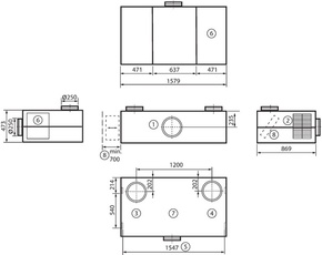 Maico Schullüftung 540cbm/h/freih. geniovent.x600HDGK1