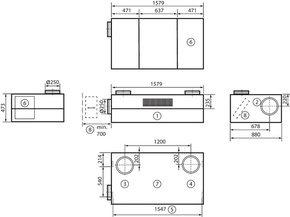 Maico Schullüftung 540cbm/h/freih. geniovent.x600HDGK2