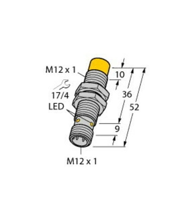 Turck Sensor induktiv NI8-M12-AP6X-H1141
