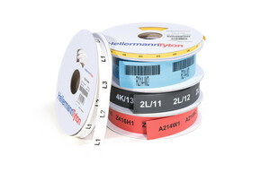 HellermannTyton Warmschrumpfschlauch 6:2, rot TULT6-2RDPO-X RD110