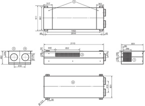 Maico Schullüftung 830cbm/h/freih. geniovent.x900FRGSO