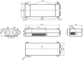 Maico Schullüftung 830cbm/h/freih. geniovent.x900FRGSU