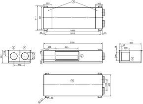 Maico Schullüftung 830cbm/h/freih. geniovent.x900FRGSUK