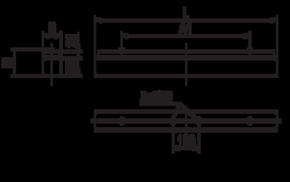 Ridi-Leuchten LED-Feuchtraumleuchte ohne LM PLF-T16-R1X145 o.LM