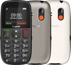 Gigaset Mobiltelefon GL395 Silver