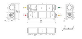Maico Kompaktgerät MV4516VLPH 1600cbm/h/li/verti. RLT1600MV4516VLPH5