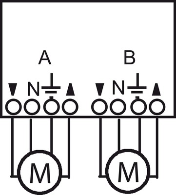 Busch-Jaeger Jalousieaktormodul 2-fach 6174/12