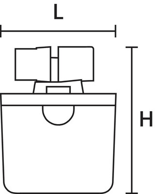 HellermannTyton Gel-Kabelgarnitur V31.5 U1 PA66V0BK10 Relilight #435-01653