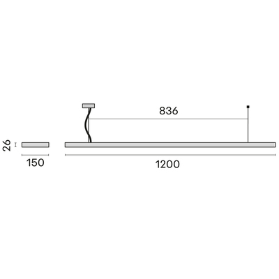 Performance in Light LED-Pendelleuchte 4000K 3123682