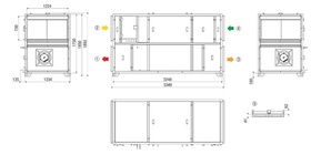 Maico Kompaktgerät MV4555VLMode 5500cbm/h/li/verti. RLT5500MV4555VL4
