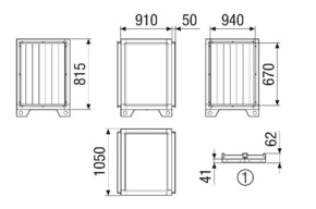 Maico Schalldämpfer 1 Variante 1 SD-MV4540-V-SL1