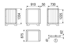 Maico Schalldämpfer 1 Variante 1 SD-MV4555-H-SL1