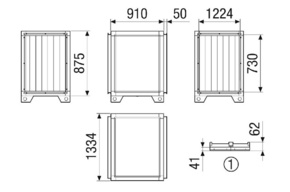 Maico Schalldämpfer 1 Variante 1 SD-MV4555-V-SL1
