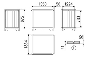 Maico Schalldämpfer 2 Variante 2 SD-MV4555-V-SL2