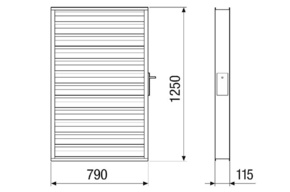 Maico Verschlussklappe motorisch VKM-MV4555-H-DA