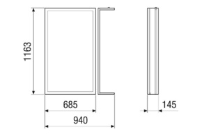 Maico Wasserheizregister 3 Variante 3 WH-MV4555-H-HC3 14NC