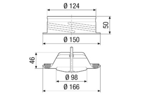 Maico Tellerventil für Abluft, DN 125 TFA 12