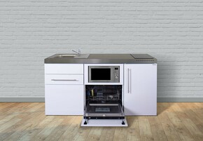 Stengel Miniküche Premiumline Edelstahl MPGSMES170GSMWIKFreB