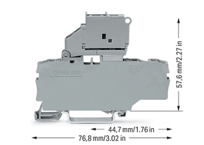 WAGO GmbH & Co. KG 3-L-Sicherungsklemme 2002-1712