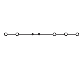 WAGO GmbH & Co. KG 5-L-Durchgangsklemme 2201-1501