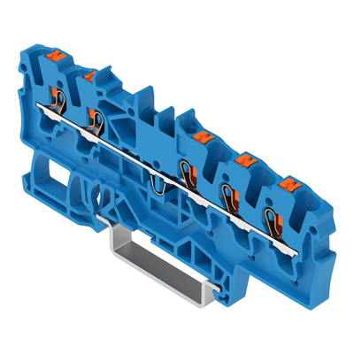 WAGO GmbH & Co. KG 5-L-Durchgangsklemme 2201-1504