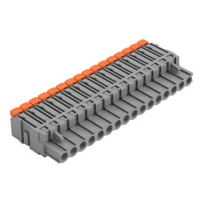 WAGO GmbH & Co. KG 1-Leiter-Federleiste 2231-1116/327-047