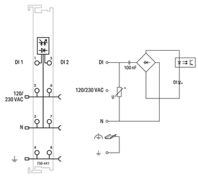 WAGO GmbH & Co. KG 2-Kanal-Digitaleingang 750-441