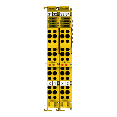 WAGO GmbH & Co. KG Sicherer Digitalein-/Ausg. ang, 4/4 Kanäl 753-667/000-104
