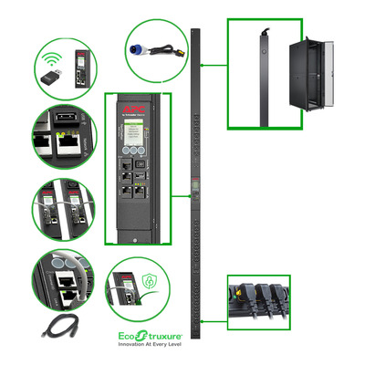Schneider Elec.(APC) geschaltete Rack-PDU 230V 21C13 3C19 APDU9959EU3