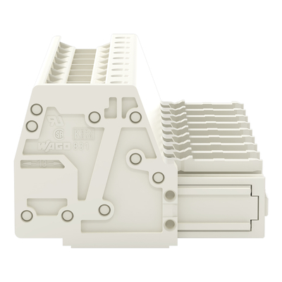 WAGO GmbH & Co. KG 1-Leiter-Federleiste CAGECLAMP,10mm²,lgr 831-3109
