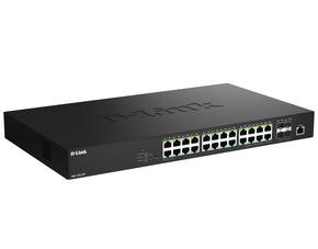 DLink Deutschland 28-Port Gigabit Switch 2.5G, PoE++ DMS-1250-28P/E
