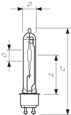 Philips Lighting Entladungslampe COSMOWHITE 45W 628