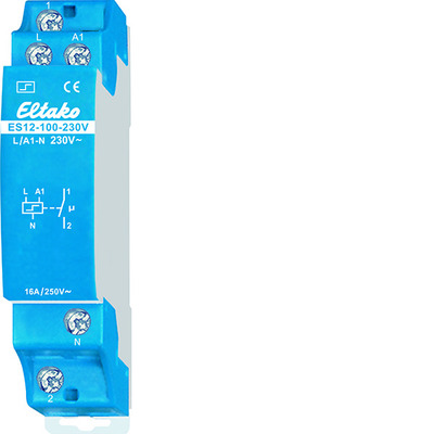 Eltako Elektron. Stromstoßschalt. 1 Schließer 16A ES12-100-230V