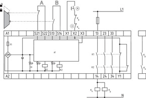 Schmersal Sicherheits-Relaisbaustein SRB301AN 24VAC/DC