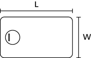HellermannTyton Steckplombe 7mm blau CCBOX2 POM BU 500