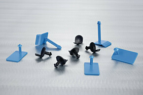 HellermannTyton Steckplombe 7mm blau CCBOX2 POM BU 500