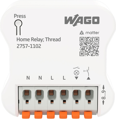 WAGO GmbH & Co. KG Elektronischer Schalter 1DI/1DO,16 A,weiß 2757-1102