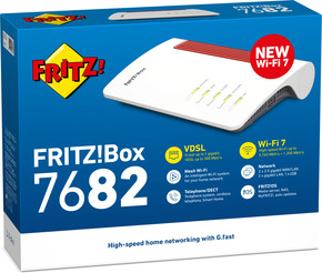 FRITZ WLAN Router Wi-Fi 7 FRITZ!Box 7682
