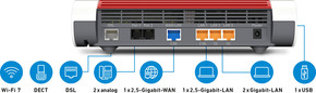 FRITZ WLAN Router Wi-Fi 7 FRITZ!Box 7682