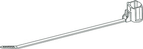 HellermannTyton Befestigungsbinder 160x47 mm, Schweißbolzenauf T50SOSSB6H#155-46302