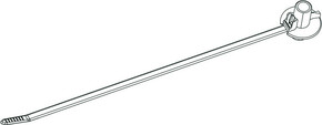 HellermannTyton Befestigungsbinder 166,4x4,6 mm, Schwei T50SOSSBH5#155-05701